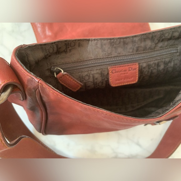 Vintage 90’s Christian Dior Gaucho Petit  Saddle Bag - Picture 6 of 6